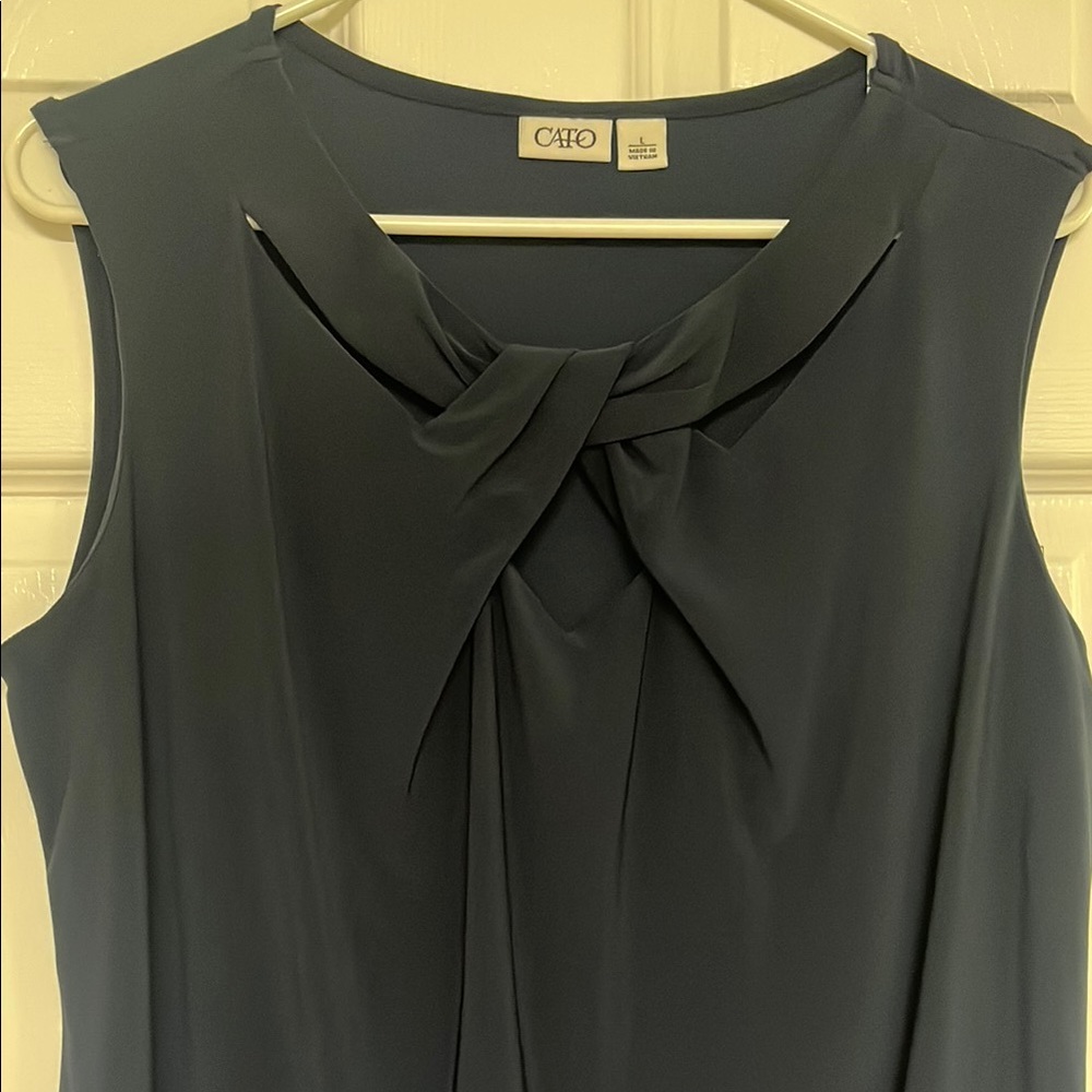 Women's Navy Blue Top - Picture 6 of 7